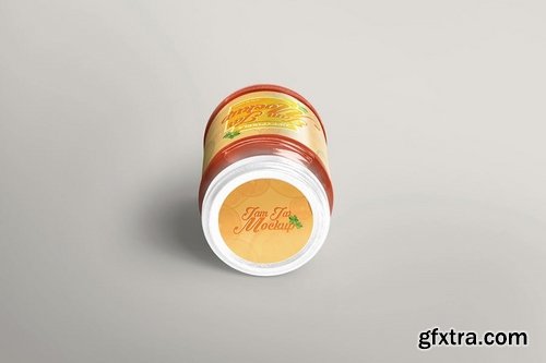 6 Jam Jar Mockups