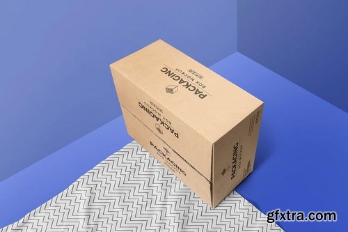 8 Packaging Box Mockups