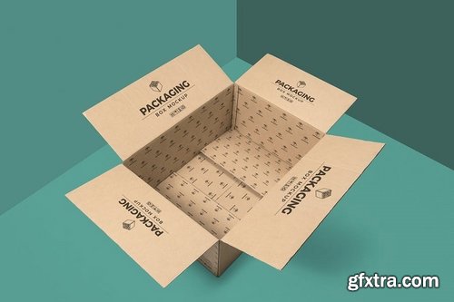 8 Packaging Box Mockups