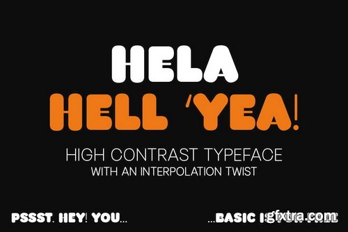 Hela Font Family