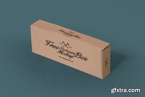 10 Rectangular Packaging Box Mockups