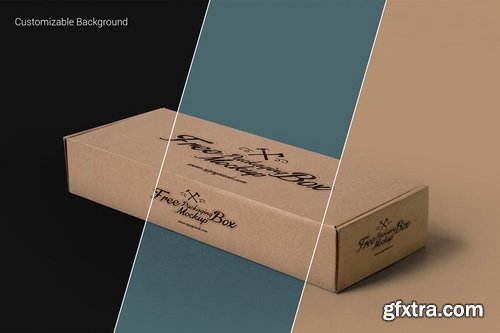 10 Rectangular Packaging Box Mockups