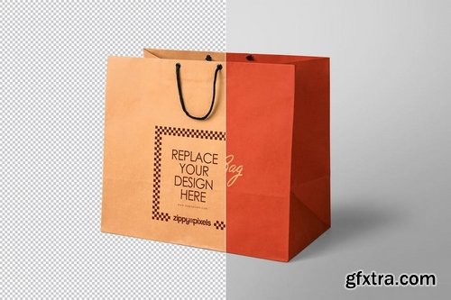 8 Appealing Shopping Bag Mockups