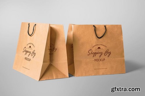 8 Appealing Shopping Bag Mockups