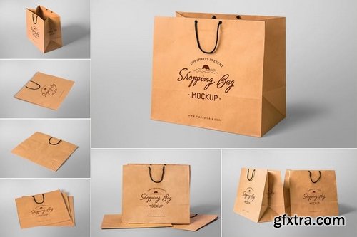 8 Appealing Shopping Bag Mockups