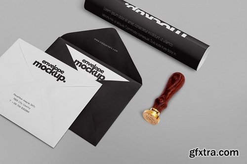 7 Stationery Design Mockups