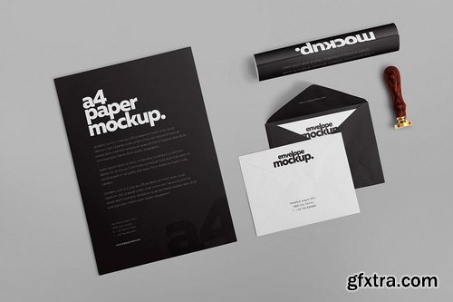 7 Stationery Design Mockups