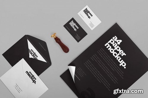 7 Stationery Design Mockups