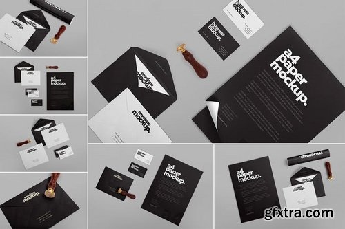 7 Stationery Design Mockups