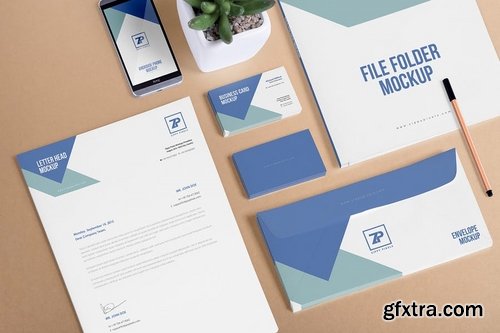 8 Stationery Mockup Scenes