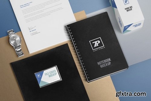 8 Stationery Mockup Scenes