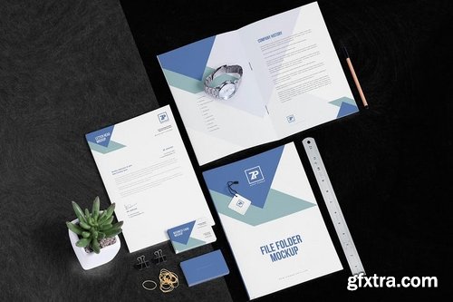 8 Stationery Mockup Scenes