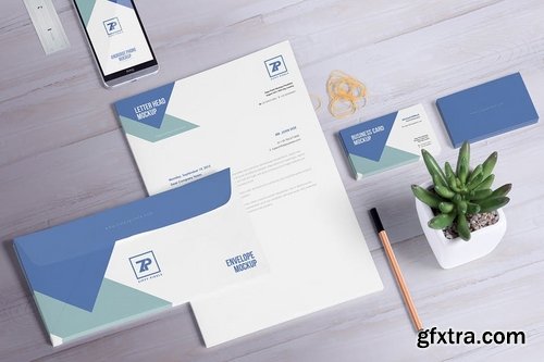 8 Stationery Mockup Scenes