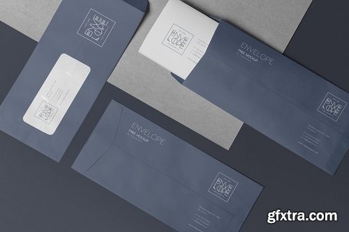 6 Envelope & Letter Mockups