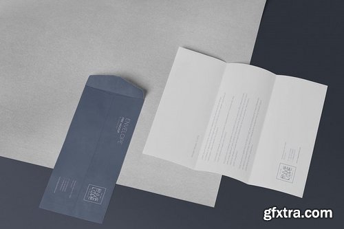 6 Envelope & Letter Mockups