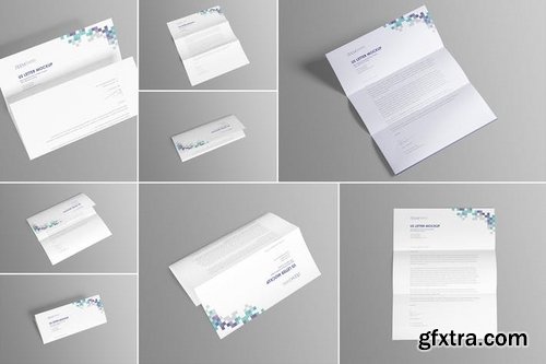 8 US Letter Paper Mockups