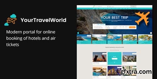 ThemeForest - Your Travel World — Online Travel Booking HTML Template - 21717359