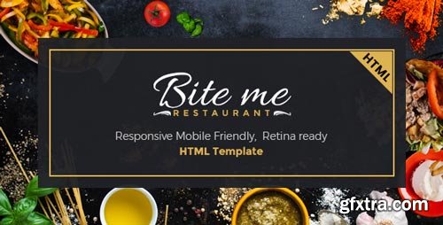 ThemeForest - BiteMe- Restaurent Landing Page HTML Template - 21853906