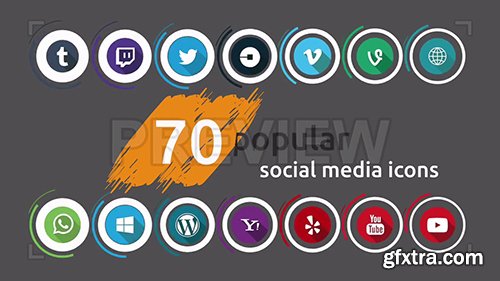 Social Media Icons Pack 3 97688