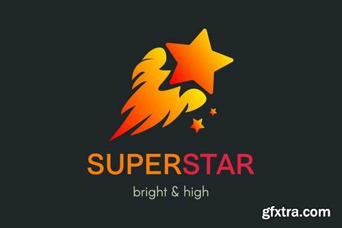 Super Star Logo Template