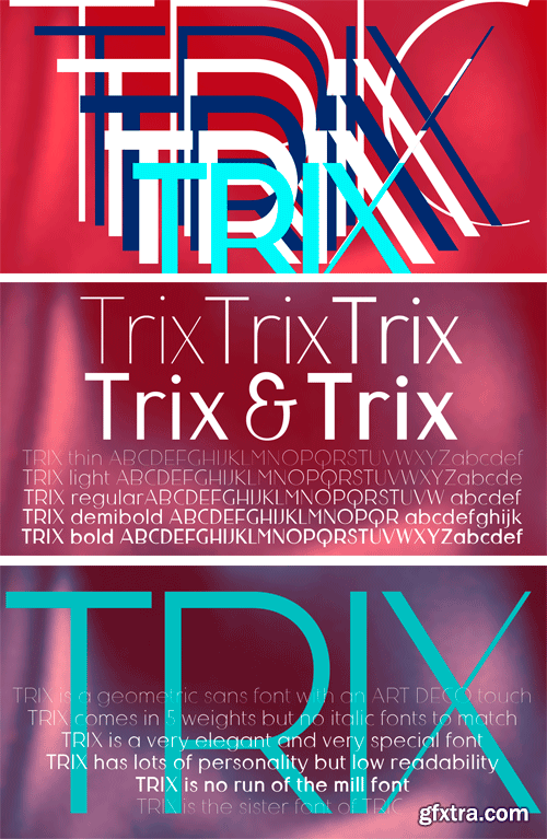 Trix Font Family