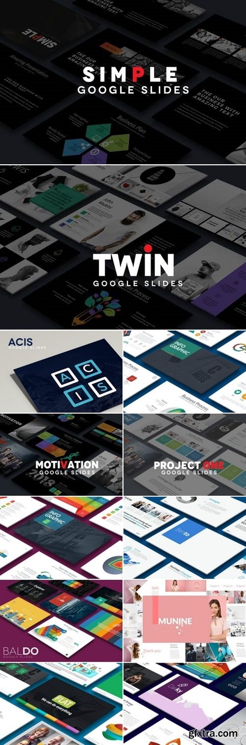 Google Slides Template Master Bundle 6