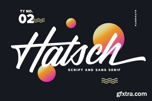 Hatsch Font Family - 2 Fonts