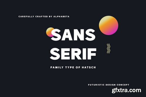 Hatsch Font Family - 2 Fonts