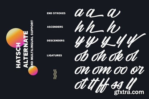 Hatsch Font Family - 2 Fonts