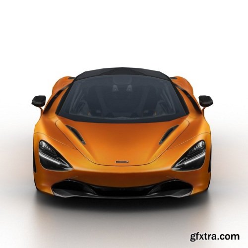 McLaren 720S 2018 3D Model