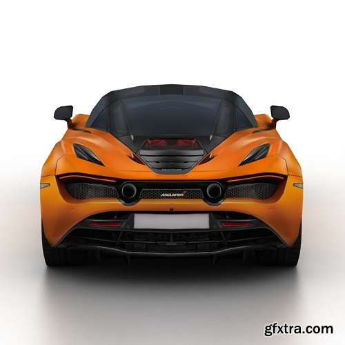 McLaren 720S 2018 3D Model