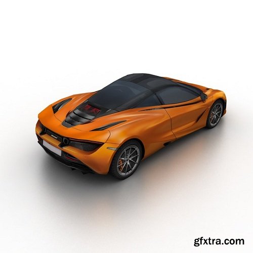 McLaren 720S 2018 3D Model