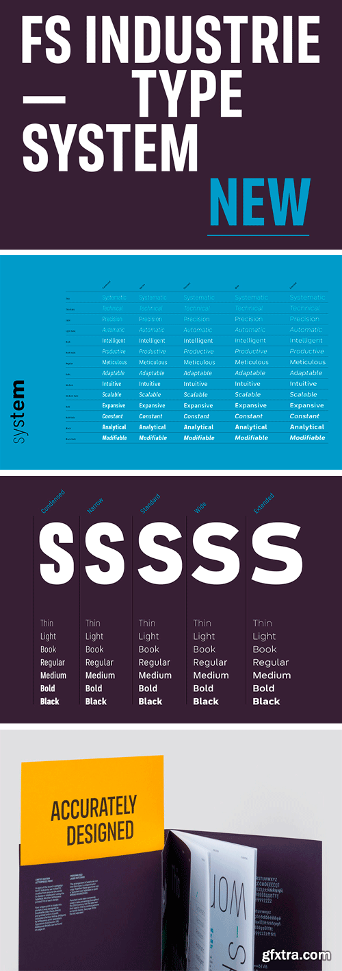 FS Industrie Font Family