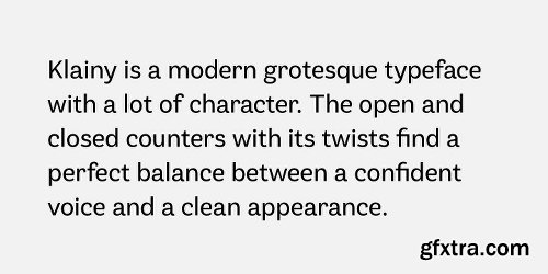 Klainy Font Family - 16 Fonts