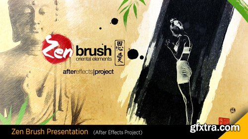 Videohive Zen Brush Opener 16752098