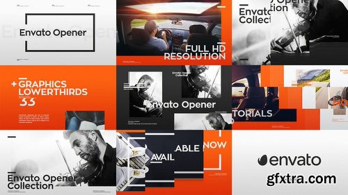 Videohive Modern Opener + 33 Lower Thirds 12281007