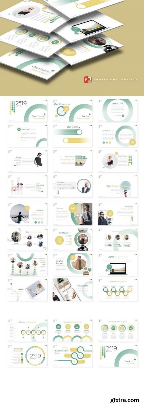 2019 Dotties - Powerpoint, Keynote, Google Slides Template