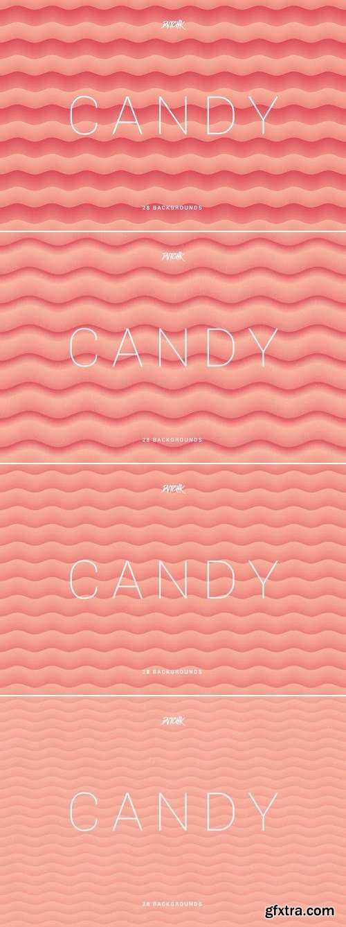 Candy | Soft Abstract Wavy Backgrounds