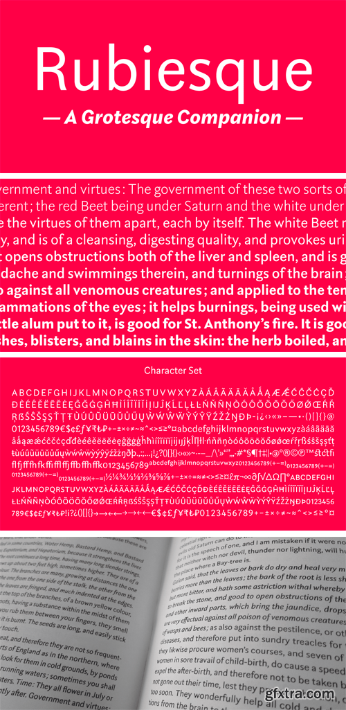 Rubiesque Font Family