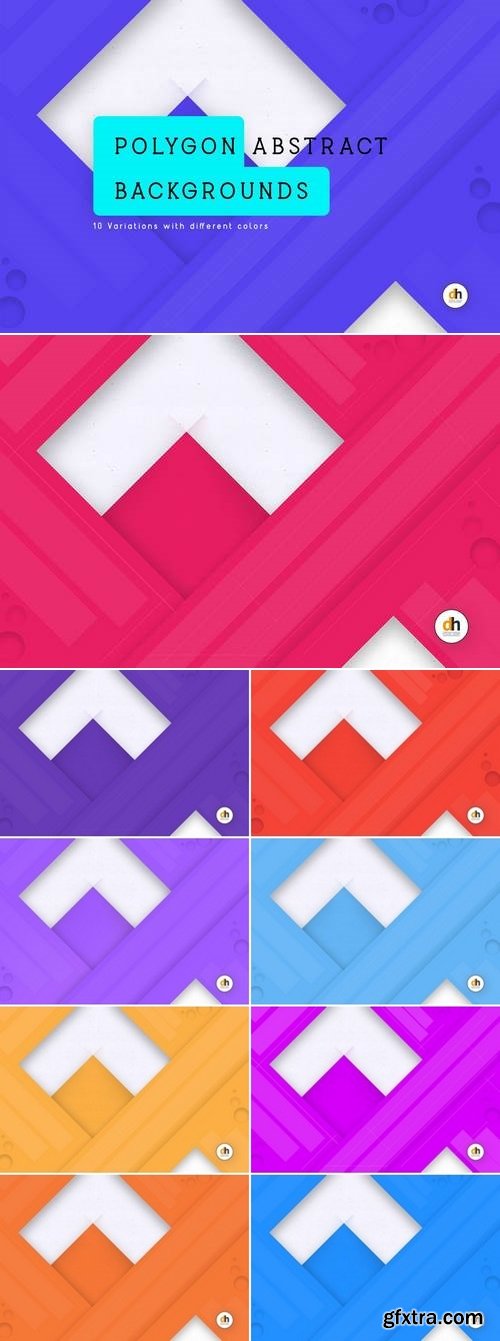 Polygon Abstract Backgrounds