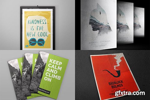 Poster and Flyer Mockups