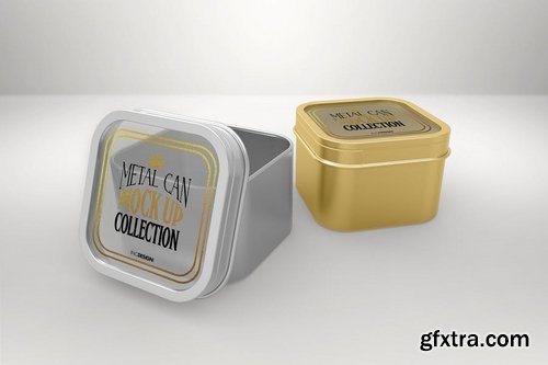 Metal Can Mockup Collection Vol 2