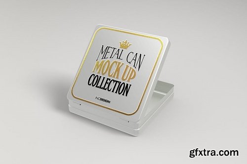 Metal Can Mockup Collection Vol 2