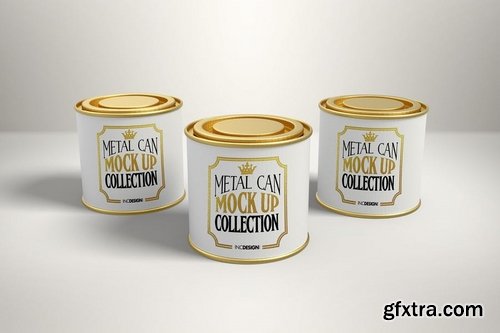 Metal Can Mockup Collection Vol 2