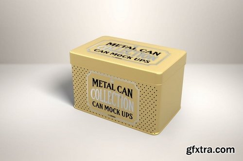 Metal Can Mockup Collection Vol 2