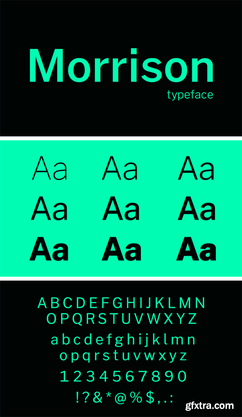 Morrison Font Family