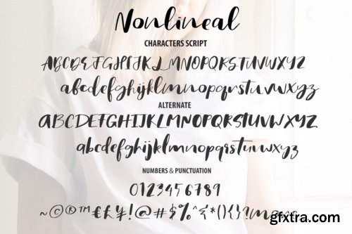 Nonlineal Font Family - 3 Fonts