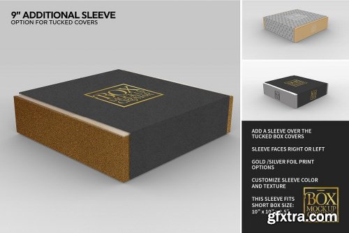 CreativeMarket Square Box Packaging Mockup Creator V1.71 1319398