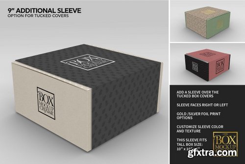 CreativeMarket Square Box Packaging Mockup Creator V1.71 1319398