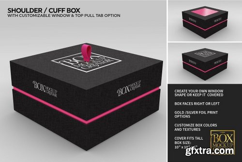 CreativeMarket Square Box Packaging Mockup Creator V1.71 1319398